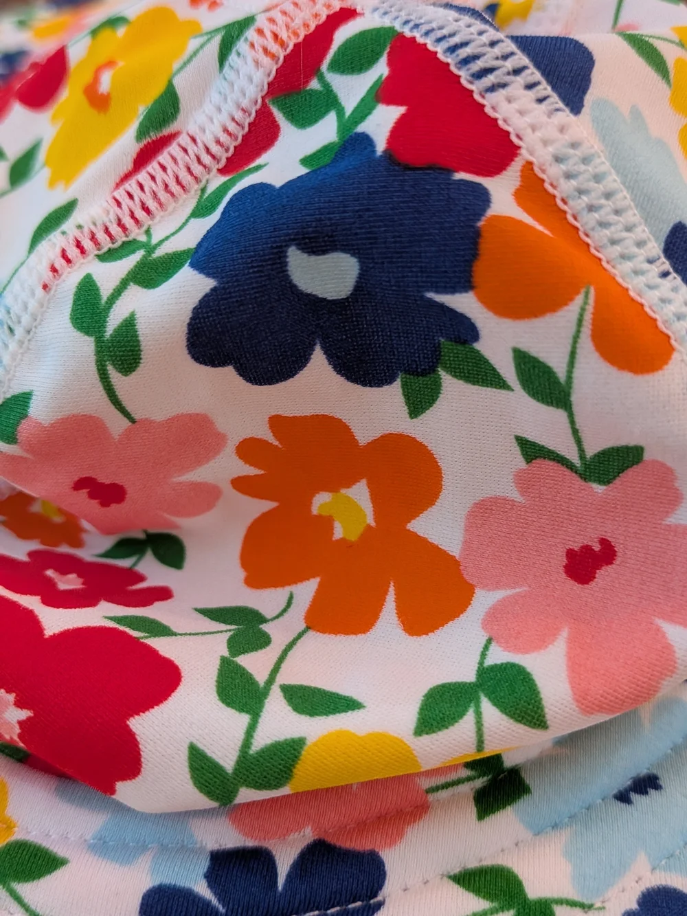 Hanna Andersson Baby Floral Swim Sun Hat - XXS, Like New